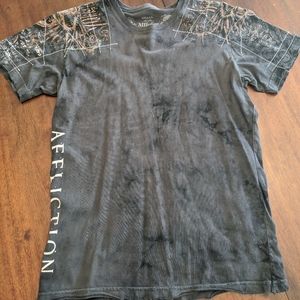 Lightly worn men's affliction shirt